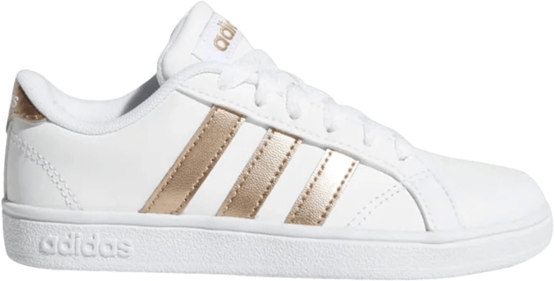 (JR) adidas Baseline K 'Putih Tembaga Metalik' AQ0783 Buy (JR) adidas Baseline K 'Putih Tembaga Metalik' AQ0783