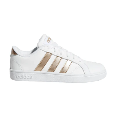 (Youth) adidas Baseline K 'White Copper Metalic'