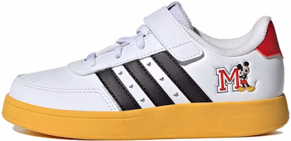 (Youth) adidas Breaknet x Disney 'Mickey Mouse - White Black Gold' IG7163 (Youth) adidas Breaknet x Disney 'Mickey Mouse - White Black Gold' IG7163