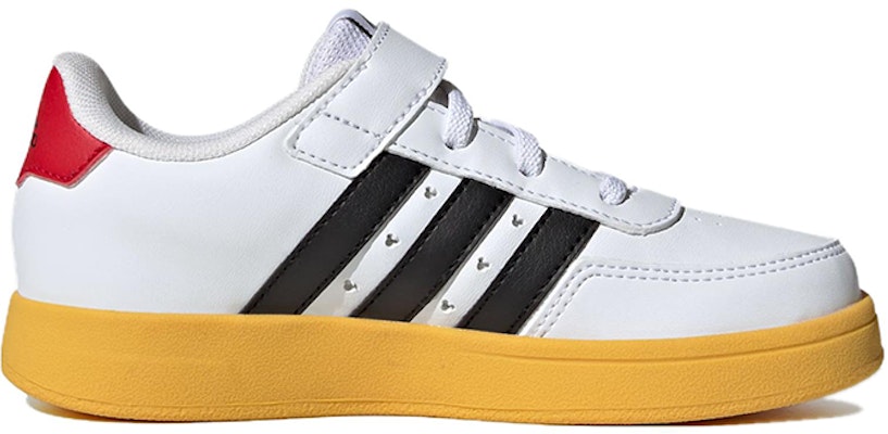 (Youth) adidas Breaknet x Disney 'Mickey Mouse - White Black Gold' IG7163 Order (Youth) adidas Breaknet x Disney 'Mickey Mouse - White Black Gold' IG7163