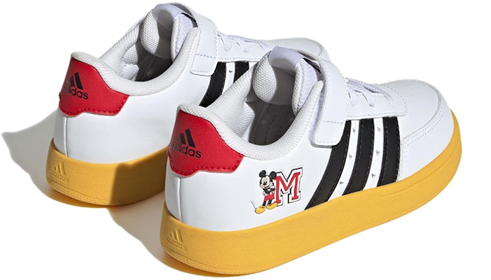 (Youth) adidas Breaknet x Disney 'Mickey Mouse - White Black Gold' IG7163 Shop (Youth) adidas Breaknet x Disney 'Mickey Mouse - White Black Gold' IG7163