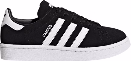 (Youth) adidas Campus K 'Black White' BY9594 (Youth) adidas Campus K 'Black White' BY9594