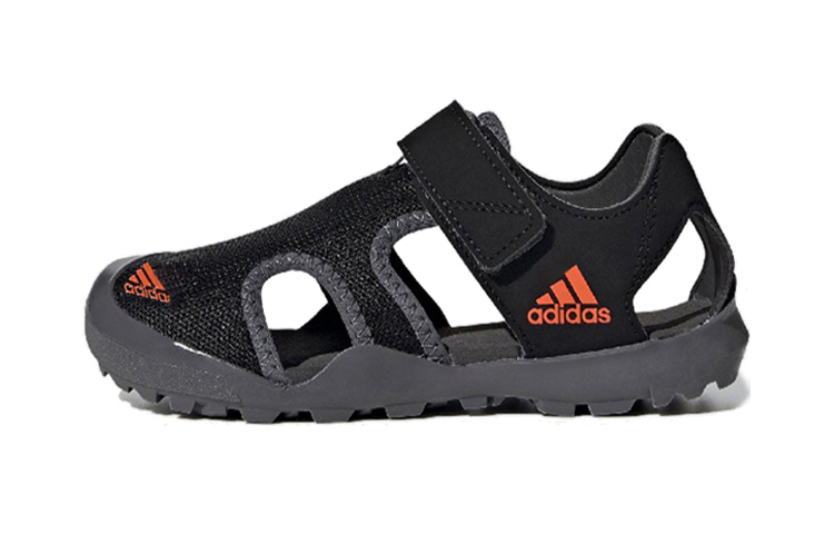 (Youth) adidas Captain Toey K Black Sandals EF2241
