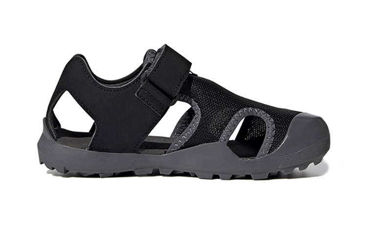 Order (Youth) adidas Captain Toey K Black Sandals EF2241