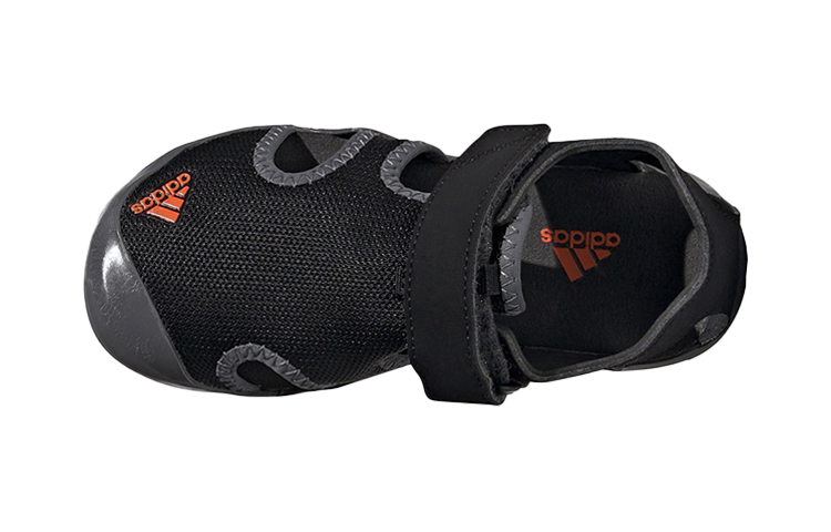 Shop (Youth) adidas Captain Toey K Black Sandals EF2241
