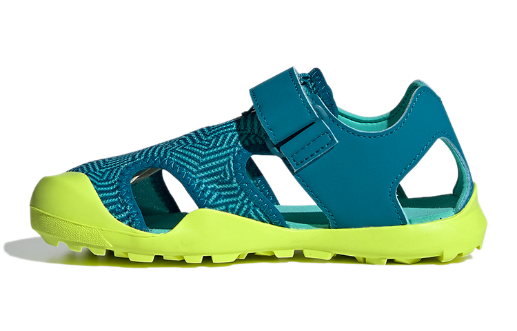 (Youth) adidas Captain Toey K Green Yellow Sandals 'Green Yellow' FY9892