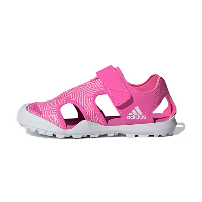 (Youth) adidas Captain Toey K Pink Red Sandals