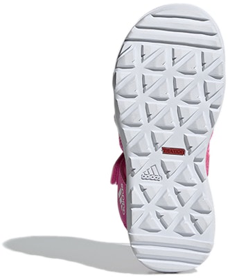 (Youth) adidas Captain Toey K Pink Red Sandals FZ2235 Details for (Youth) adidas Captain Toey K Pink Red Sandals FZ2235
