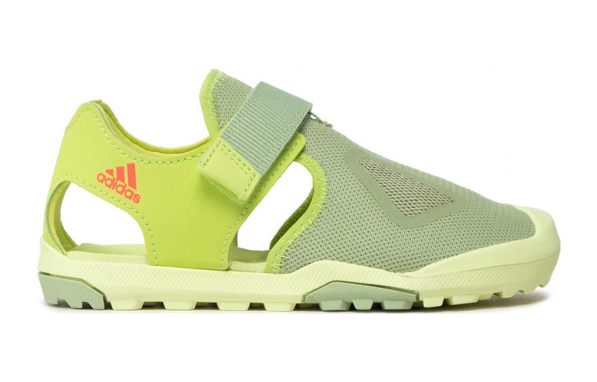 Order 兒童 adidas Captain Toey K 戶外運動涼鞋 綠色