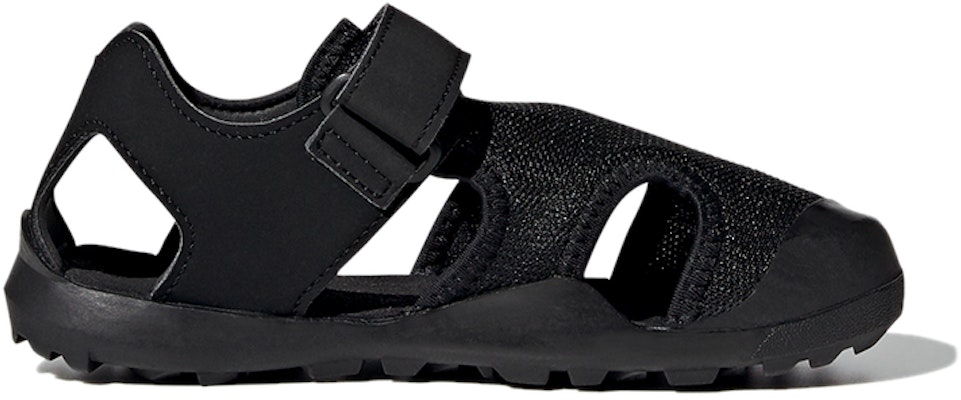 (Youth) adidas Captain Toey K Sandals Black FX4203 Order (Youth) adidas Captain Toey K Sandals Black FX4203