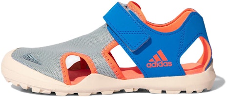 (Youth) adidas Captaintoey K Cozy Breathable Gray Blue Sandals 'Gray Blue' GY5088 (Youth) adidas Captaintoey K Cozy Breathable Gray Blue Sandals 'Gray Blue' GY5088