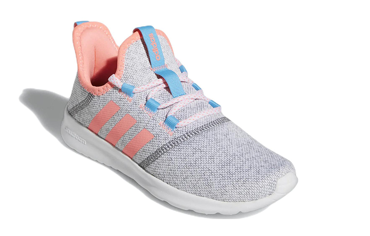 (Youth) adidas Cloudfoam Pure Slip-On J 'White Acid Red' 圖 3