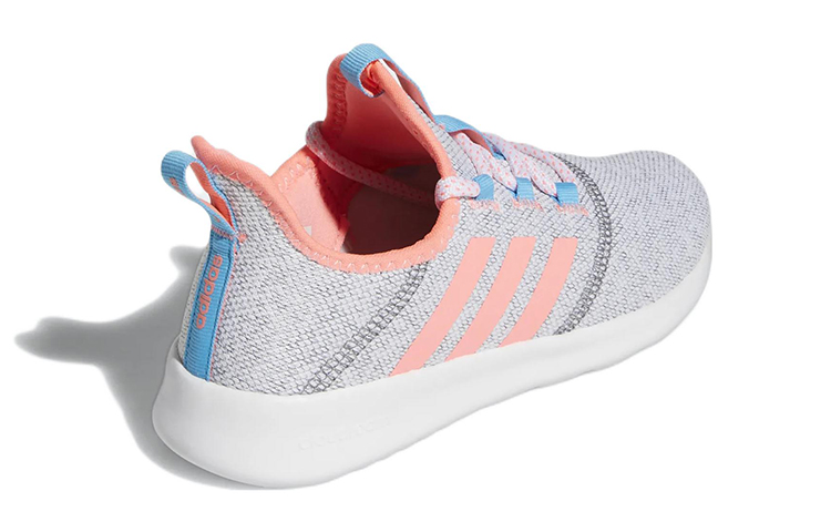 (Youth) adidas Cloudfoam Pure Slip-On J 'White Acid Red' 圖 4