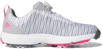 兒童 adidas Codechaos Boa Golf K 耐磨防滑 低筒高爾夫球鞋 灰粉色 Order 兒童 adidas Codechaos Boa Golf K 耐磨防滑 低筒高爾夫球鞋 灰粉色