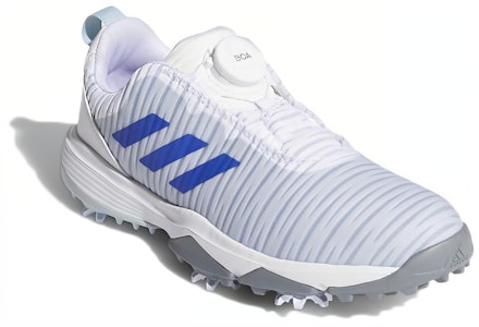 (JR) 阿迪达斯 CodeChaos BOA J '白色光晕蓝' 高尔夫鞋 FX6628 Lookbook (JR) 阿迪达斯 CodeChaos BOA J '白色光晕蓝' 高尔夫鞋 FX6628