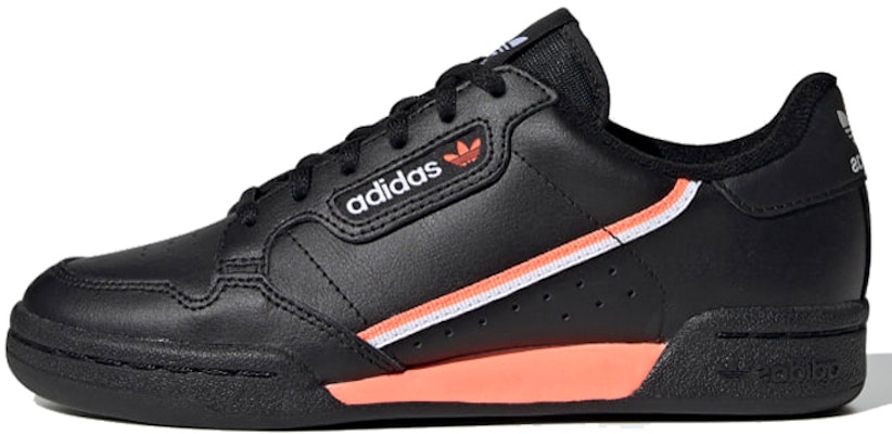 (JR) adidas Continental 80 Negro Coral Señal Coral EG6821 Buy (JR) adidas Continental 80 Negro Coral Señal Coral EG6821