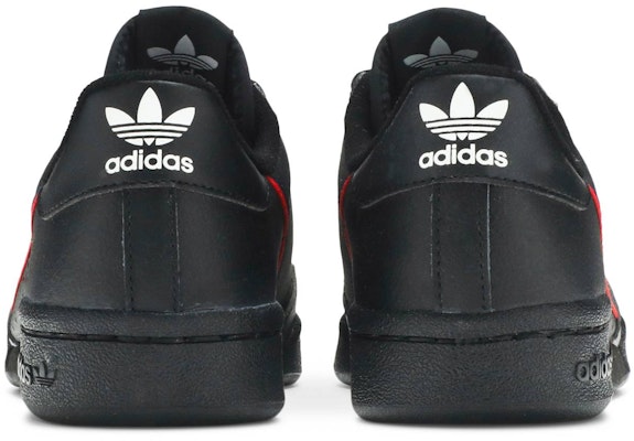 (JR) 아디다스 컨티넨탈 80 J '블랙 스칼렛' F99786 Details for (JR) 아디다스 컨티넨탈 80 J '블랙 스칼렛' F99786