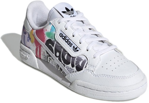 (JR) 阿迪达斯 Continental 80 J '涂鸦' EE6484 Lookbook (JR) 阿迪达斯 Continental 80 J '涂鸦' EE6484