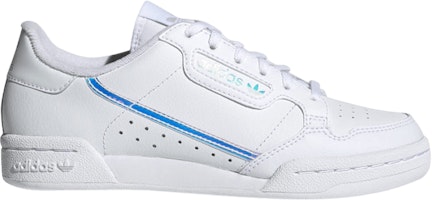 (Youth) adidas Continental 80 J 'White Iridescent' EE6471 (Youth) adidas Continental 80 J 'White Iridescent' EE6471