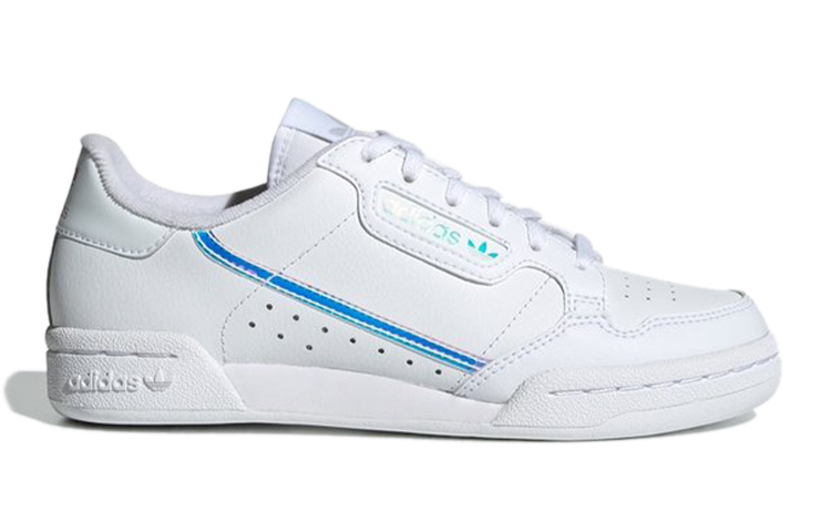 Order (JR) 阿迪达斯Continental 80 J '白色虹彩' EE6471