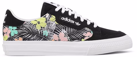 (Youth) adidas Continental Vulc J 'Black Floral' EG9284 (Youth) adidas Continental Vulc J 'Black Floral' EG9284