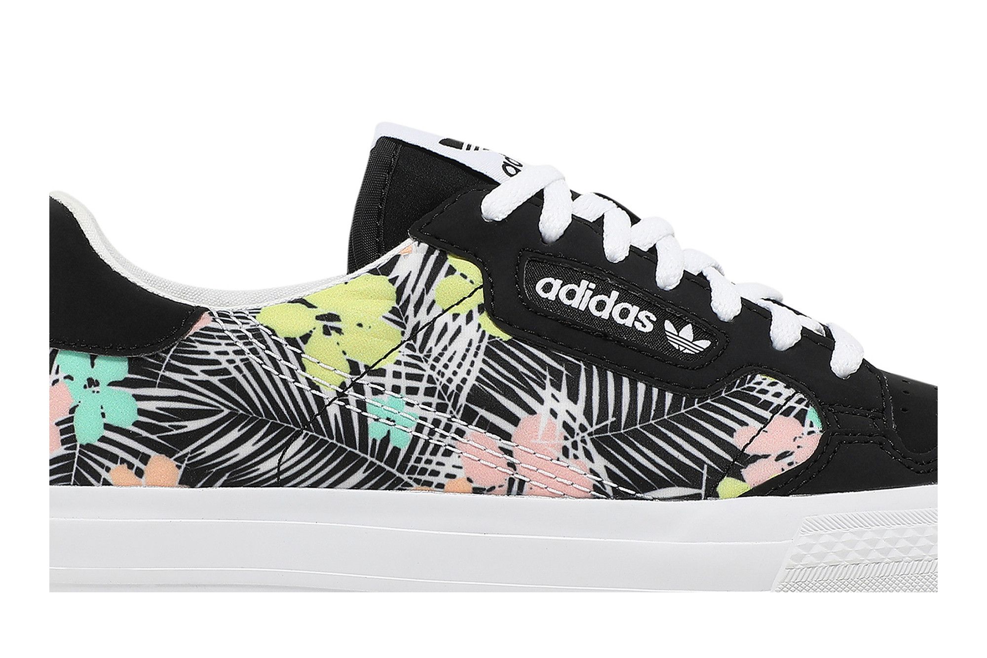 Order (JR) adidas Continental Vulc J 'Negro Floral' EG9284