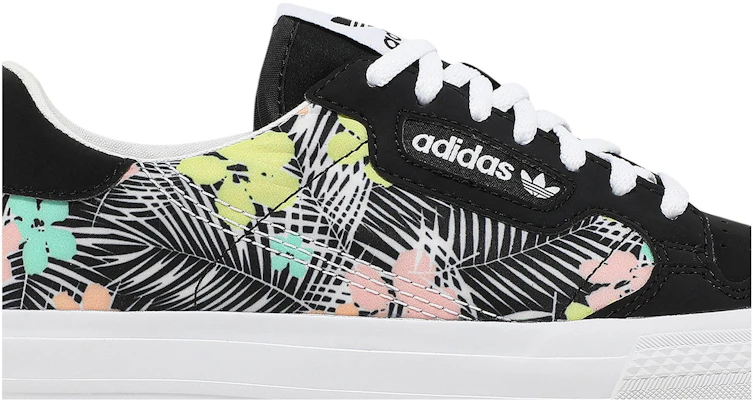 (JR) adidas Continental Vulc J 'Negro Floral' EG9284 Order (JR) adidas Continental Vulc J 'Negro Floral' EG9284