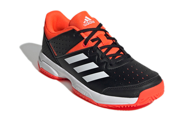 (Youth) adidas Court Stabil 'Black Orange' 圖 3