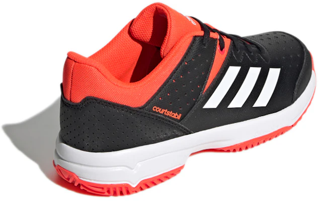 (JR) adidas Court Stabil ''Zwart Oranje'' FZ4656 Shop (JR) adidas Court Stabil ''Zwart Oranje'' FZ4656