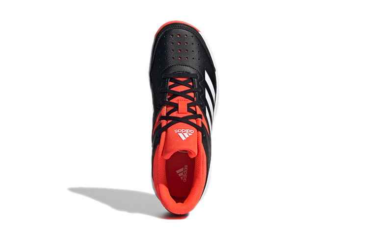 (Youth) adidas Court Stabil 'Black Orange' 圖 5