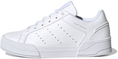 (Youth) adidas Court Tourino J 'Triple White' H00764 (Youth) adidas Court Tourino J 'Triple White' H00764