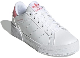 (JR) アディダス コートツーリノJ 白×薄桃 H00765 Lookbook (JR) アディダス コートツーリノJ 白×薄桃 H00765