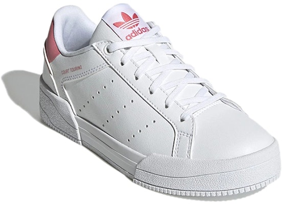 (JR) adidas Court Tourino J 'Blanco Hazy Rose' H00765 Lookbook (JR) adidas Court Tourino J 'Blanco Hazy Rose' H00765