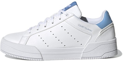 (Youth) adidas Court Tourino J 'White Light Blue' H00763 (Youth) adidas Court Tourino J 'White Light Blue' H00763