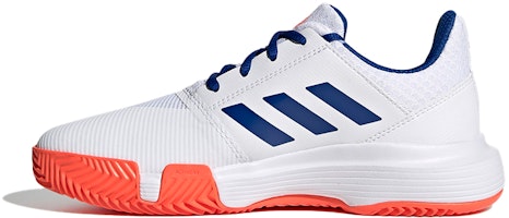 (Youth) adidas Courtjam 'Junior White Blue' FV4123 (Youth) adidas Courtjam 'Junior White Blue' FV4123