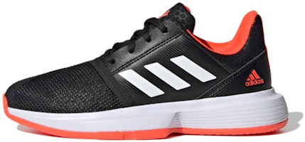 (Youth) adidas CourtJam J 'Black Solar Red' H67972 (Youth) adidas CourtJam J 'Black Solar Red' H67972