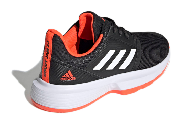 Shop (JR) adidas CourtJam J ''Noir Rouge Solaire'' H67972