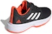 (Youth) adidas CourtJam J 'Black Solar Red' H67972