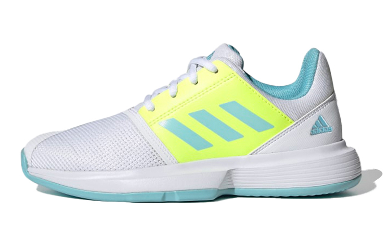 Buy (JR) adidas Courtjam J ''Weiß Blau Grün'' FX1489