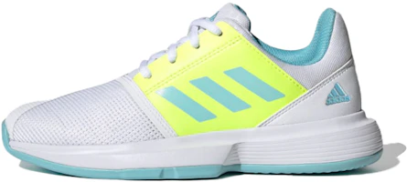 (Youth) adidas Courtjam J 'White Blue Green' FX1489 (Youth) adidas Courtjam J 'White Blue Green' FX1489