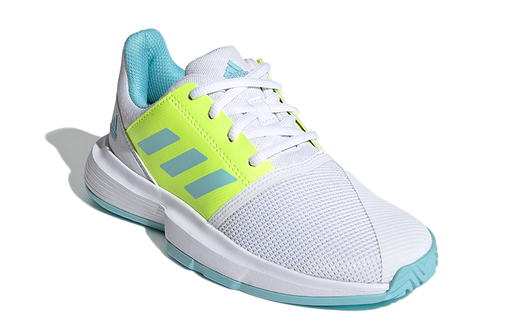 Lookbook (JR) adidas Courtjam J ''Weiß Blau Grün'' FX1489
