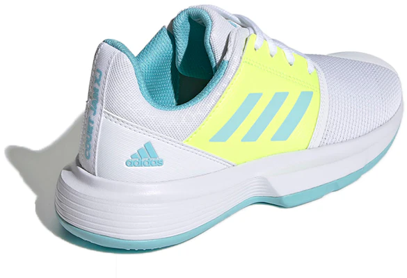 (JR) adidas Courtjam J ''Weiß Blau Grün'' FX1489 Shop (JR) adidas Courtjam J ''Weiß Blau Grün'' FX1489