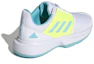 Shop (JR) adidas Courtjam J ''Weiß Blau Grün'' FX1489