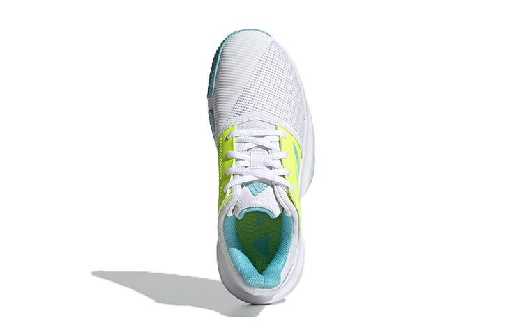 Purchase (JR) adidas Courtjam J ''Weiß Blau Grün'' FX1489