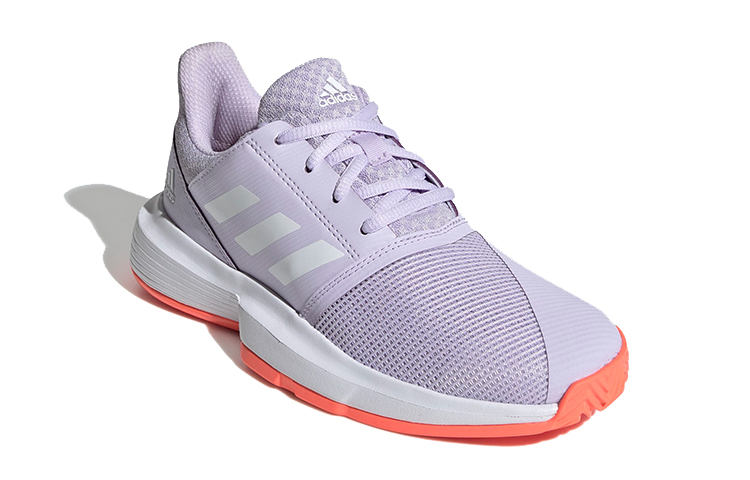 Lookbook (JR) adidas Courtjam J Paars/ ''Wit'' EH1103