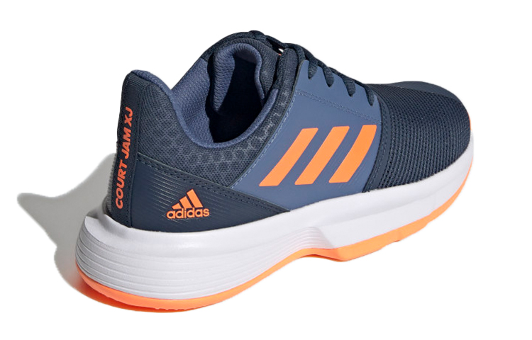 Shop (JR) adidas Courtjam Tennis K Blu/ ''Arancione'' FX1491