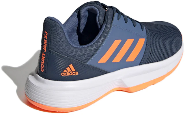 (JR) adidas Courtjam Tennis K Blu/ ''Arancione'' FX1491 Shop (JR) adidas Courtjam Tennis K Blu/ ''Arancione'' FX1491