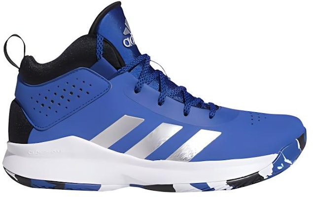 (Youth) adidas Cross 'Em Up 5 J Wide 'Royal Blue' FZ1472 Order (Youth) adidas Cross 'Em Up 5 J Wide 'Royal Blue' FZ1472