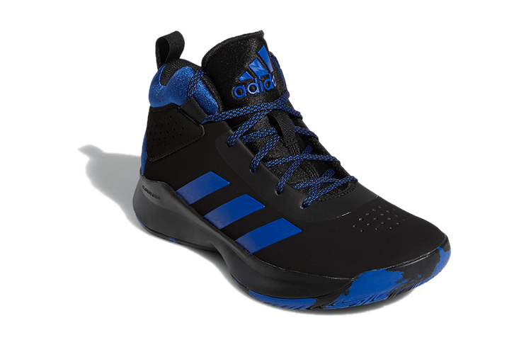 Lookbook (JR) adidas Cross Em Up 5 Bleu FV7428