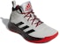 (JR) adidas Cross Em Up 5 K 'Kelabu Hitam Merah' FV7426